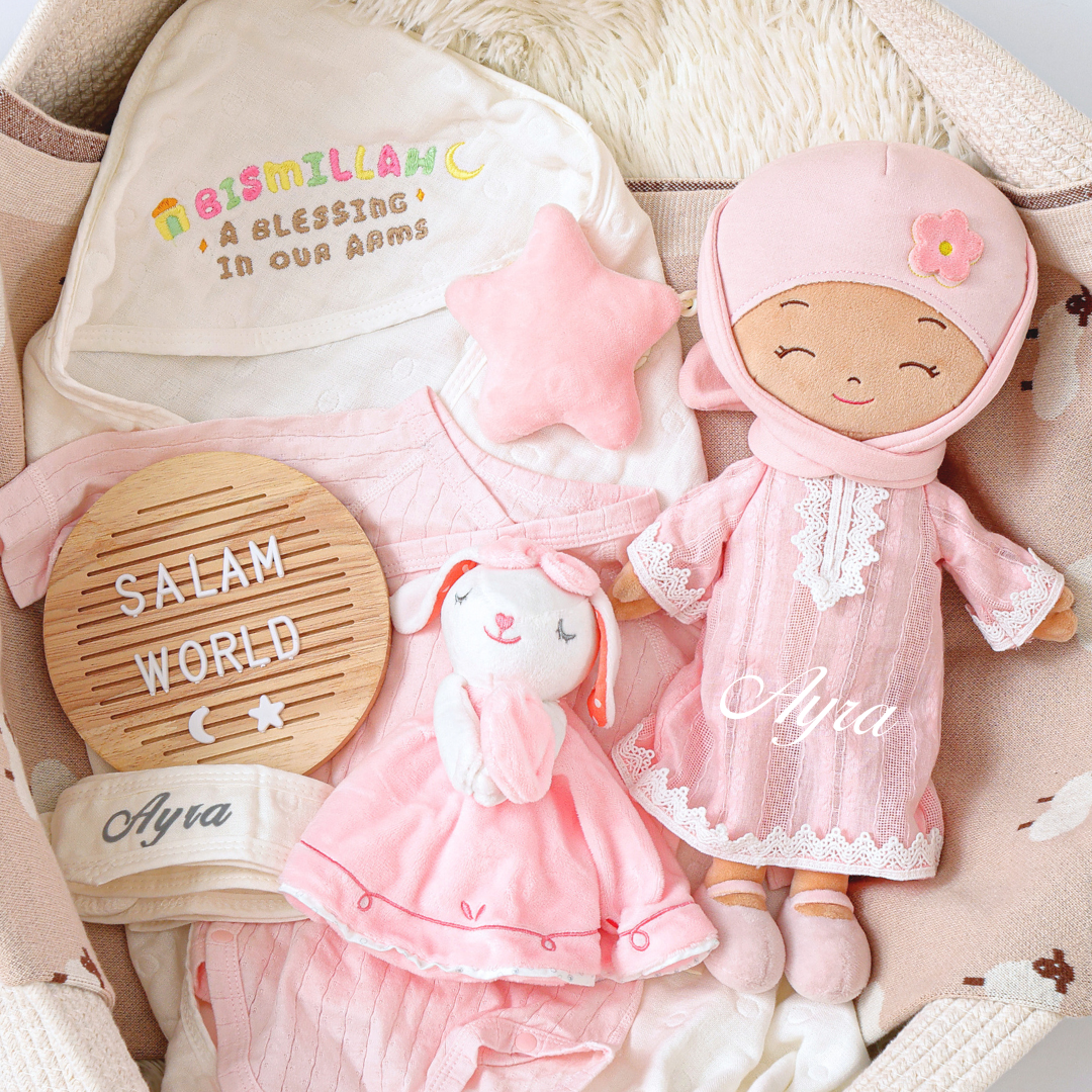 Ma poupée Abaya - Poupée Coran parlante personnalisée